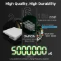 MOES Tuya WiFi Star Ring Smart Light Push Button Switch No Neutral No Capacitor Required Compatible with Alexa Google Home