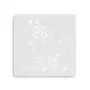 MOES WHT-S02 Tuya Matter Smart WiFi Thermostat Electric/Water/Boiler Heating Glass Panel Temperature Controller Weekly Programmable Voice Control with Alexa Google Home