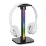 T11/T12 RGB Oyuncu Kulaklığı Standı Kulak Üstü Kulaklık Bilgisayar Masası Ekran Tutucu LED Taban/USB Alıcı Işık Renkli Atmosfer Lambası Braketi Oyuncu PC Aksesuarları için