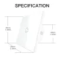 Moes WiFi Boiler Switch Water Heater wall controller Tuya Smart life APP Remote Control Alexa Google Home Voice Glass Panel