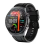 ET488 1.43-inch AMOLED Display ECG Micro-examination Fatigue Analysis bluetooth Call Heart Rate Blood Pressure SpO2 Monitor Sleep Monitoring Uric Acid and Lipid Function HRV Detection Fatigue Analysis BMI Women's Health IP68 Waterproof Smart Watch