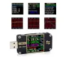 FNB38 Current Voltage Meter USB Tester QC4+ PD3.0 2.0 PPS Fast Charging Protocol Capacity Tester 5A 5V 12V 24V