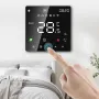 K6H Tuya WiFi Smart Thermostat Electric Floor Heating TRV Water Gas Boiler with LED Touch Control Temperature Voice Remote Controller with Alexa Google Home
