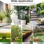 SGS07 3 in 1 Digital LCD Soil Meter Soil PH/Moisture/Temperature Tester with Backlight for House Plants Garden Lawn Farm