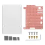 for Raspberry Pi 5 Passive Cooler Heatsink Radiator with Speed Cooling Fan Cooling Radiator Pure Copper