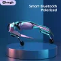 bluetooth V5.0 Earphone HiFi Bass 8h Battery Waterproof Anti-UV Rays Smart Touch Adjustable Sunglasses Sports Headphone