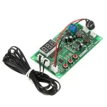 ZHIYU® DC 12V 2 Way 3 Wire Fan Smart Temperature Controller With Temperature Speed Digital Display Stop-Rotating Alarm Function