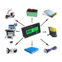 2Pcs 12V/24V/36V/48V 8-70V LCD Acid Lead Lithium Battery Capacity Indicator Board Digital Voltmeter