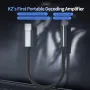 KZ AM01 Type-C to 3.5mm Audio Adapter 32bit/384kHz Hi-Fi DAC IC Amplifier Dual Chip Earphone Audio Cable