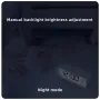 MK8001 LCD Digital Alarm Clock Night Light Electronic Clock Temperature Humidity Calendar Week Display Intelligent Bedroom Clocks