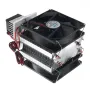12V 10A Two-tube Cooler Semiconductor Refrigeration Cooling System DIY Kit for Mini Air Conditioner with Power Supply