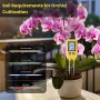 MoesHouse Soil NPK Temperature Detector Sensor Nitrogen Phosphorus Potassium Detector Nutrient Fertility Meter Tester for Garden Farm Greenhouse