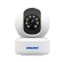 ESCAM QF005 3MP WiFi IP Camera 2.4G Wireless PTZ Cam Dual Light Source Motion Detection Two-way Intercom Night Vision APP Alarm Push Support Memory Card Home Security Monitoring Camera
