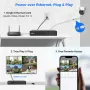 Hiseeu PK-4YHD985 5MP WiFi IP Camera AI Human Tracking Two-Way Audio Spotlight Alarm 270° Pan 90° Tilt IP66 Waterproof PoE Indoor Outdoor Security System EU Plug