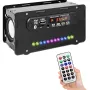 FM Radio DIY Electronics Kit Bluetooth 5.0 Speaker with Voice-activated Level Indicator DIY Electronic Kit DC5V Bluetooth Speak