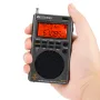 Retekes TR110 Radio Portable SSB Shortwave Radio FM/MW/SW/LSB/AIR/CB/VHF/UHF Full Band NOAA Alert Digital Radio Receiver Alarm Clock