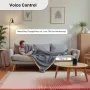MOES WHT-S02 Tuya Matter Smart WiFi Thermostat Electric/Water/Boiler Heating Glass Panel Temperature Controller Weekly Programmable Voice Control with Alexa Google Home