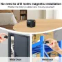 W02 1080p HD Smart Camera Infrared Night Vision Wireless WiFi Camera 140° Wide Angle Motion Detection Magnetic Mount Type-C Charging Mini Cameras