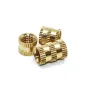Brass Heat Set Insert Nut M2 M2.5 M3 M4 M5 M6 Nutinsert Thread Knurled Embedment Screw Nuts 3D Printing Assortment Kit