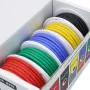 16/17AWG 4m/roll 5 color Mix Box Super Soft Silicone Wire Heat Resistant Flexible Tinned Copper Stranded Cable Electirc Wire DIY