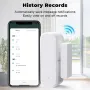Smatrul Tuya Умный WiFi Дверь Окно Сигнализация Датчик Открытие Закрытые Датчики Bluetooth Умное приложение Life Оповещения Уведомления на телефоне Работа с Alexa Google Home