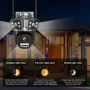 Telecamera IP QD18 da 6 MP con tre obiettivi WiFi + Bluetooth Telecamera PTZ a tre schermi Visione notturna Rilevamento automatico del movimento Audio bidirezionale Impermeabile Doppia antenna integrata Telecamere di videosorveglianza CCTV