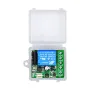 433MHz Wireless Remote Control Switch DC 12V 10A 1CH Relay Module Receiver ON OFF Remote Control for Gate Led Lights Bulb DIY