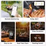 SONOFF BMT01 BBQ Meat Thermometer Remote Monitoring Temperature Alert Barbecue Cooking Oven Grill Probe Works with eWeLink APP