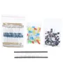 Electronics Components Basic Starter Kit for Arduinos UNOs MEGA2560 Raspberry Pi with LED Buzzer Capacitor Resistor