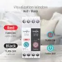 Tongou Tuya WiFi Smart Circuit Breaker Switch with Metering 32A-63A 90V-240V Remote Voice Control with App Timer Modes Smart Home Automation