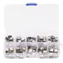 100Pcs 10Models Type-C USB 3.1 Charging Dock Connectors Mix 6Pin and 16Pin Use for Mobile Phone and Other Product Repair Kits