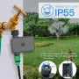 MOES Smart ZigBe Sprinkler Water Timer with 1 Outlet Rain Delay Filter Programmable Irrigation Timer Support Alexa Google Home