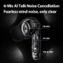 Sanag T51S TWS bluetooth Earbuds ANC Earphone -48dB Active Noise Canelling 6-Mic AI Call Noise Reduction 360° Surround Sound 30H Playback Sports Headphones