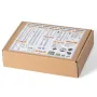 Kit de sortimento de componentes eletrônicos Mega 1900PCS Capacitores Resistores LED Transistores Diodos 1n270 Germânio DC Jacks opamp PCB