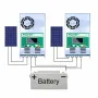 PowMr MPPT 60A Solar Charge and Discharge Controller 12V 24V 36V 48V Auto for Max PV 190VDC Lead Acid Lithium Battery