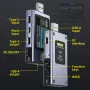 FNIRSI-FNB58 USB QC/PD電圧・電流計テスター Type-C多機能急速充電テスター HDスクリーンディスプレイ ヒューマンコンピュータインタラクションケーブル検出測定モジュール