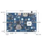 UPS HAT E 無停電電源装置モジュール Raspberry Pi 5/4B/3B+ 5V 6A出力 Type-C急速充電 I2Cリアルタイム監視