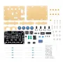 Kit generatore di segnale fai da te WESTBIG ICL8038 Frequenza 5Hz-400kHz regolabile Forme d'onda sinusoidali triangolari quadrate a dente di sega Alimentazione 12V-15V Facile da installare