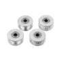 TWO TREES® GT2 Idler Timing Pulley 16/20 Tooth Wheel Bore 3/5mm Aluminium Gear Teeth Width 6/10mm For I3 Ender 3 CR10 Bluer Printer Reprap