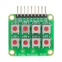 3pcs Micro Switch 2x4 Matrix Keyboard 8 Bit Keyboard External Keyboard Expansion Board Module Geekcreit for Arduino - products that work with official Arduino boards