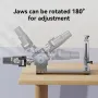 [EU/US Direct]LONGER Nano Rotary Extension Claws Extended Engraving Area Slide Extension Claws 120mm x 300mm Type-C Connection Anodized Aluminum Alloy Over 300 Materials Engraving Cutting Rotary Body