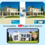 Guudgo 4MP Wifi PTZ EU Camera Dual-Lens Video Surveillance IP Camera Night Vision Cameras Outdoors Security CCTV Cam for Home Safety