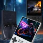 R36Max 4-inch Open Source Handheld Game Console 64G 18000+ Games 4000mAh Portable Dual Hall Joystick Pocket Video Player Supports 30+ Emulators