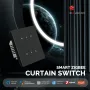 MoesHouse Smart ZigBe Star Ring Curtain Switch APP Remote Control for Roller Shutter Electric Curtains Blind Motor Work with Alexa/Google Home European Version