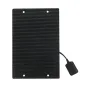 5W 5V ETFE Solar Panel Charger USB Portable Solar Charger A Grade Monocrystalline Waterproof Ultra Slim Solar Phone Charger with Carabiner for Power Bank Outdoor Camping