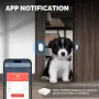 MoesHouse Tuya ZigBe Smart Window Door Gate Sensor Detector App Remote Control Smart Home Security Alarm System