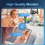 ESCAM PT205 5G Dual Wifi Smart Robot Wireless PTZ AI Automatic Tracking Motion Detection Camera Two-way Audio Night vision Hieasy APP