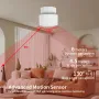 Tuya WiFi Zigbe Smart Human Presence Sensor 24G MmWave Radar 130° Wide Perception APP Remote Control Smart Home Automation Motion Sensor