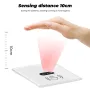 Wall-mounted Smart IR Light Switch Wave Infrared Sensor No Need Touch Tempered Glass Panel Switch Neutral Wire Needed