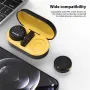 S3 1 to 2 Magnetic Wireless Lavalier Microphone 1RX+2TX Audio Video Recording Noise Reduction Mic with Charging Case for Android/iOS Phone Tablet